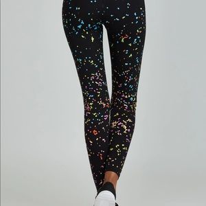 Noli Hype Legging Black Multi-Color